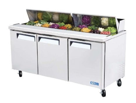 Atosa MSF8304GR, 72" Regular Top Sandwich/ Salad Prep Table - Food Service Supply