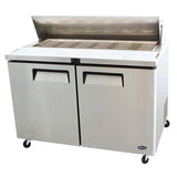 Atosa MSF8306GR, 48" Mega Top Refrigerated Prep Table - Food Service Supply
