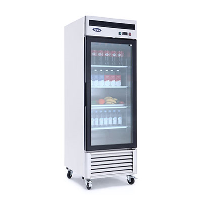 Atosa, 1 Door Freezer Merchandiser S/S - Food Service Supply
