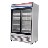 Atosa, 2 Sliding Door Refrigerator Merchandiser S/S - Food Service Supply