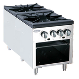 Atosa Double Burner Stock Pot Range ATSP-18-2 - Food Service Supply