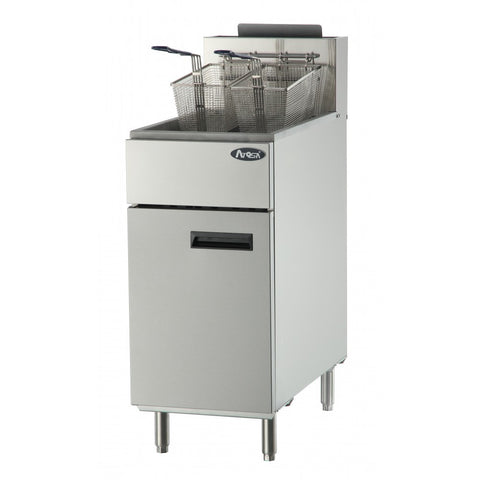 Atosa ATFS-50, 50 LB  Fryer Natural Gas or Liquid Propane - Food Service Supply