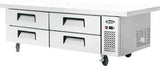 Atosa 76" Refrigerated Chef Base/ Equipment Stand - Food Service Supply